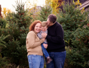 Caroles Christmas Tree Farm Family Portraits Kingston Photography