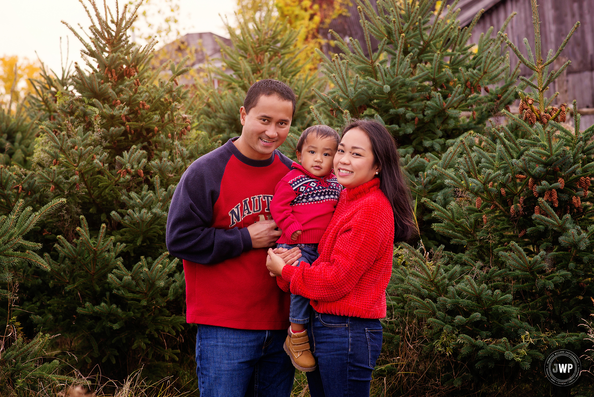 Christmas Tree Farm Kingston Family Photographer